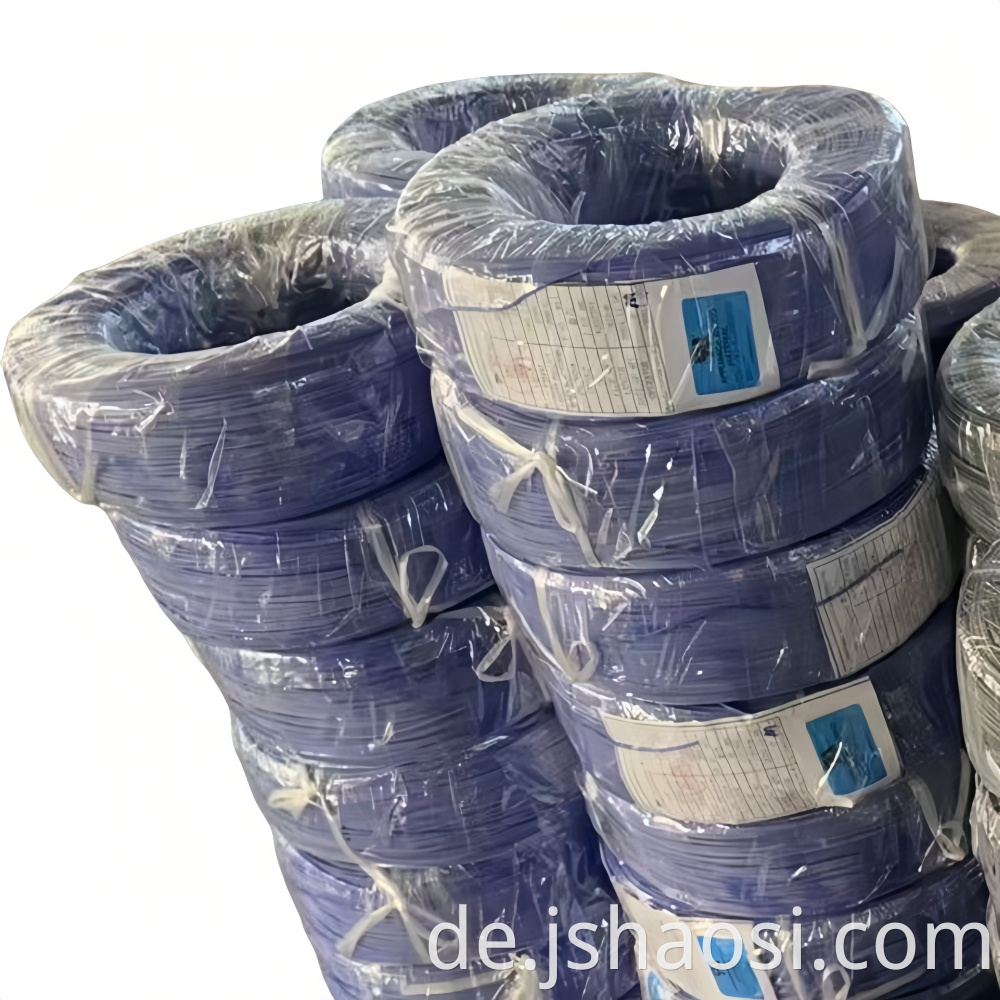 Silicone electrical wire UL3135 24#BLUE